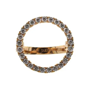 Sif Jakobs Biella Grande Gold Ring Size 58