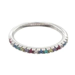 Sif Jakobs Ellera Cubic Zirconia Silver Ring Size 52