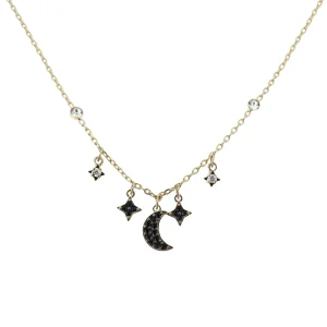 Swarovski Duo Moon Necklace 5429737
