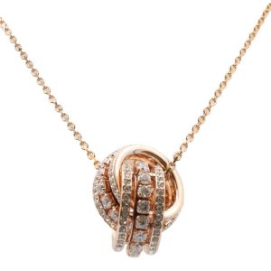 Swarovski Further Rose Gold Necklace