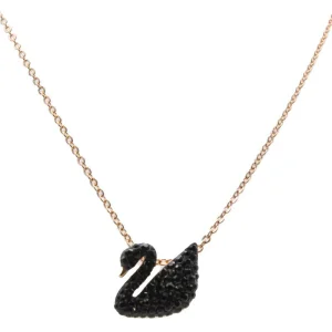 Swarovski Iconic Swan Rose Gold Necklace