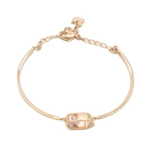 Swarovski Sparkling Dance Rose Gold Bangle Bracelet