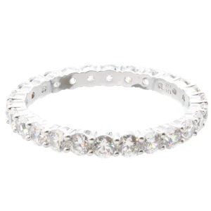 Swarovski Vittore XL Collection Silver Ring Size 52