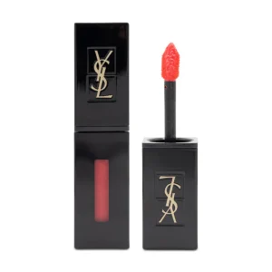 YSL Rouge Pur Couture Vinyl Lip Stain 411 Rhythm Red