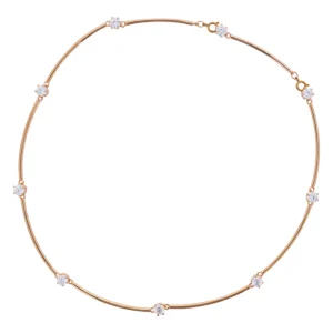 Swarovski Constella Rose Gold & Crystal Necklace 5608710