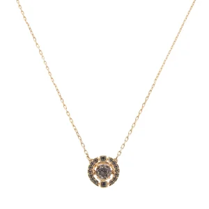 Swarovski Gold Plated Sparkling Necklace 5294870