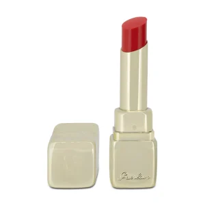Guerlain KissKiss Shine Bloom Rouge Hydration Red Pink Lipstick 520 Love Bloom