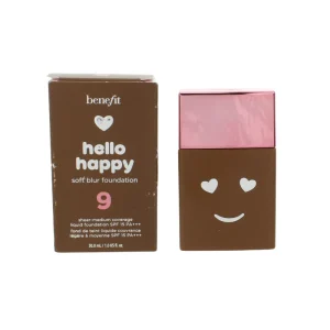 Benefit Hello Happy Soft Blur Foundation Shade 9 Deep Neutral