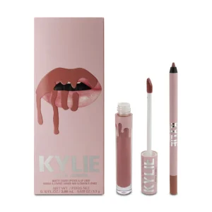 Kylie Cosmetics Matte Liquid Lipstick & Lip Liner 302 Snow Way Bae Matte (Blemished Box)