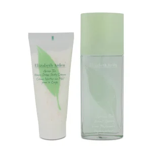 Elizabeth Arden Green Tea Perfume & Body Cream Set (Blemished Box)