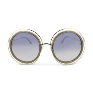 Chloe Gold Blue Lens Sunglasses CE120S 750 *EX DISPLAY*
