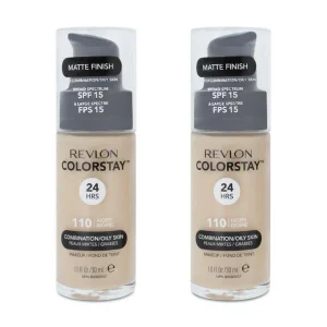 Revlon Colorstay Makeup Matte Finish 110 Ivory 30ml x 2