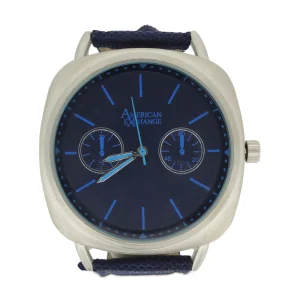 American Exchange Navy Mens Watch With Bracelets Set 5323