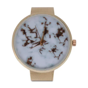 Jessica Carlyle Rose Gold Mesh Watch And Bracelet Set "Follow Your Stars" 6874