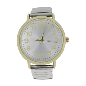 Marbella & Ashford Silver And Gold Women's Adjustable Watch TW16008D