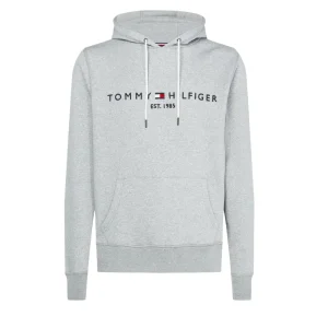 Tommy Hilfiger Core Logo Hoodie Men's Grey