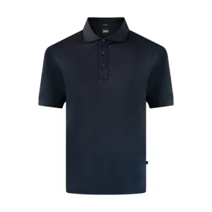 Hugo Boss Mercerised Polo Shirt Press 53 Dark Blue Men's