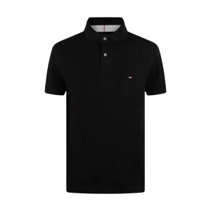 Tommy Hilfiger Polo Shirt The 1985 Regular Fit Black Men's