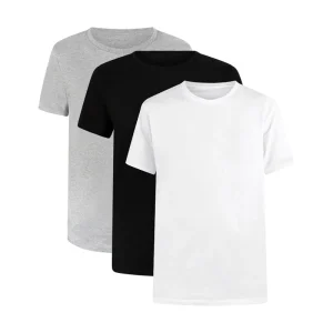 Calvin Klein 100% Cotton Classic Fit Crew Neck T-Shirt 3 Pack Men's