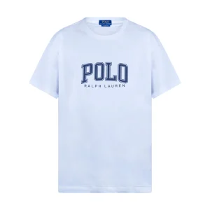 Ralph Lauren Classic Fit Logo Jersey White T-Shirt Men's