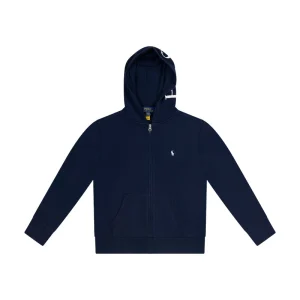Ralph Lauren Polo Logo Terry Full -Zip Hoodie Boys