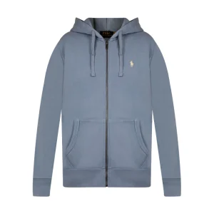 Ralph Lauren Polo Zip-Up Hoodie Blue - Men's