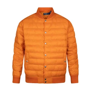 Ralph Lauren Polo Insulated Bomber Jacket Orange Womens
