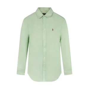 Ralph Lauren Polo Relaxed Fit Shirt Green Women's