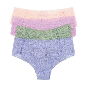 Victoria's Secret Double Side Lace Up Cheeky Knickers