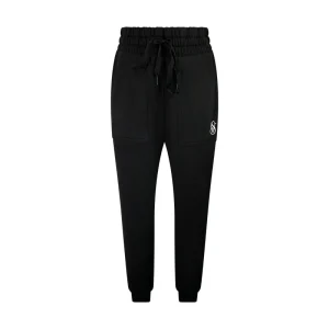 Victoria's Secret Cuffed Womens Black Fleece Joggers - Medium