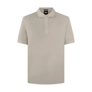 Hugo Boss Mercerised Mens Polo Shirt Press 53 Cream - Choose