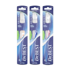 Dr. Best Classic Original Toothbrush Medium x 3