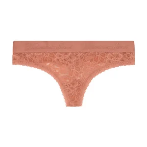 Victoria's Secret Lacie Thong Copper Pink - Small