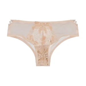 Victoria's Secret Novelty Cheeky Beige Knickers - X Small