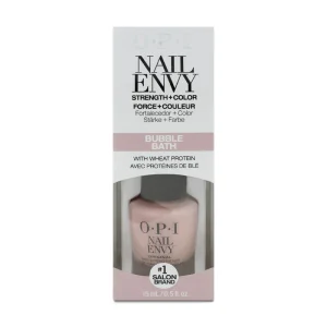 OPI Nail Envy Strength & Colour Nail Polish Bubble Bath 15ml