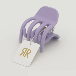 Ronald A/S Hair Claw Clips Light Purple