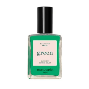 Manucurist Green Nail Polish 15ml - Brazil