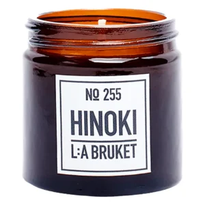 L:A Bruket Scented Candle No 255 Hinoki 50g