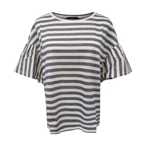 Max Mara Weekend Womens T Shirt Alben Navy