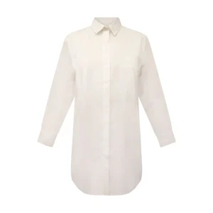 Fynch Hatton Women's Cotton Stretch Shirt Blouse White