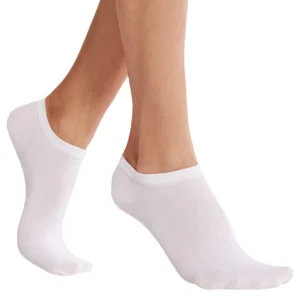 Wolford Women's Trainer Cotton Socks White