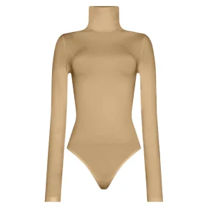 Wolford Women's Colorado String Bodysuit Latte