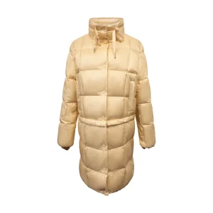 Marc Cain Women's Long Coat Dark Cream