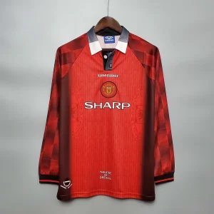 1996/1998 Retro Manchester United Home Long Sleeve