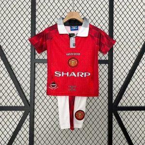 1996/1998 Retro Manchester United Home Kids Size