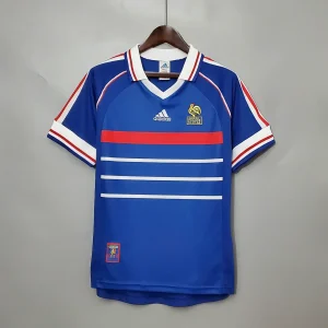 1998 Retro France Home Jersey