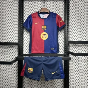 Barcelona 2024/2025 Home Jersey Kids SIze