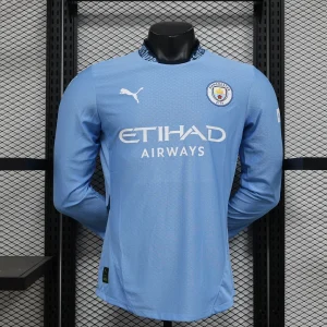 2024/2025 Manchester City Long Sleeve Home Kit