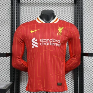 Liverpool 2024/2025 Home Kit Long sleeve