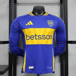 Boca Juniors 2024/2025 Home Kit Long Sleeve